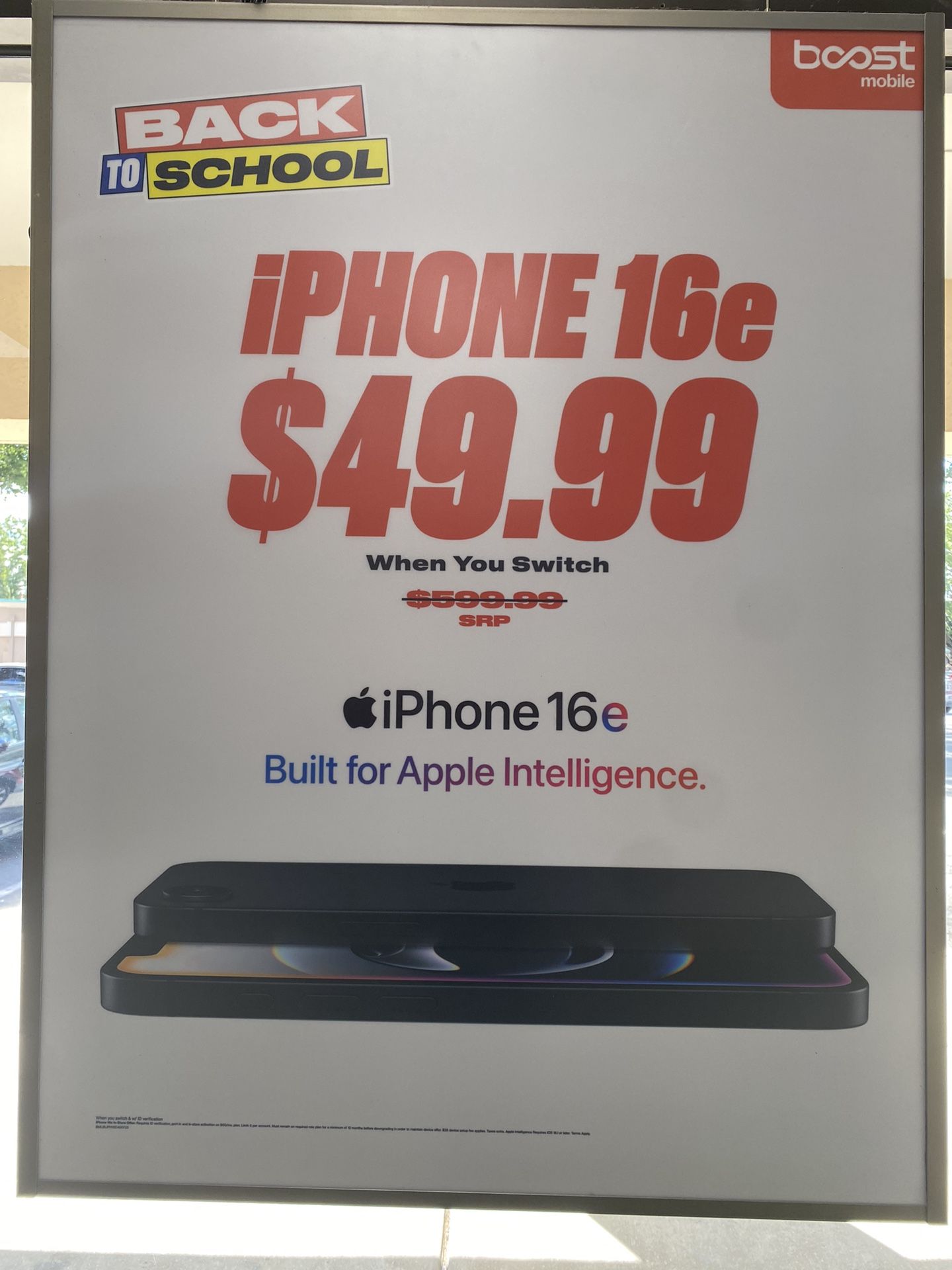 New! iPhone 16e $49.99 When You Switch!