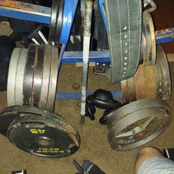 Olympic Weights $1 A Pound 