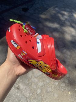 Lightning McQueen crocs size 12 for Sale in Lathrop, CA - OfferUp