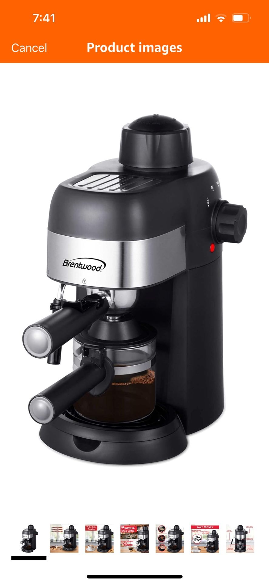 ESPRESSO AND CAPPUCCINO MAKER