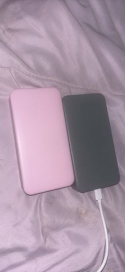 2 portable chargers (make an offer)