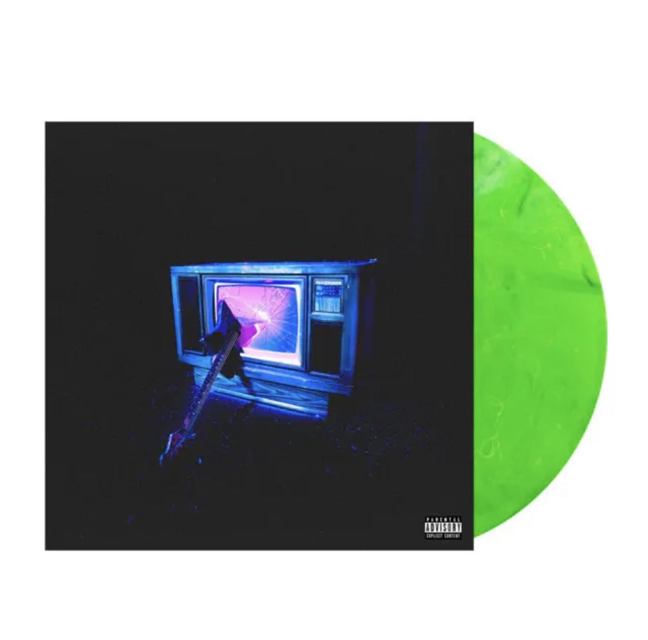 Willow Smith - COPINGMECHANISM Vinyl Neon Green Marble Limited Edition New