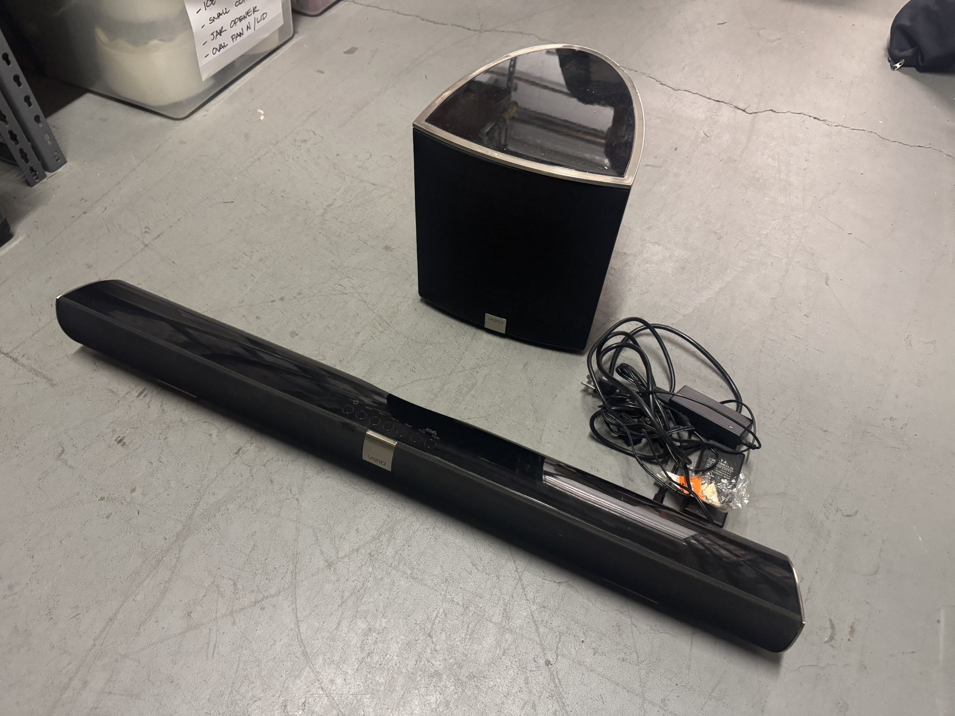 Visio Surround Bar And a Woofer