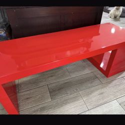 Prety Red Coffee Table $70