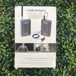 Audio-Technica VHF Lavalier Microphone System 