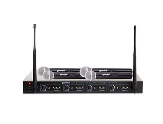 Gemini Sound UHF-04M, 4-Channel Wireless Handheld Microphone System