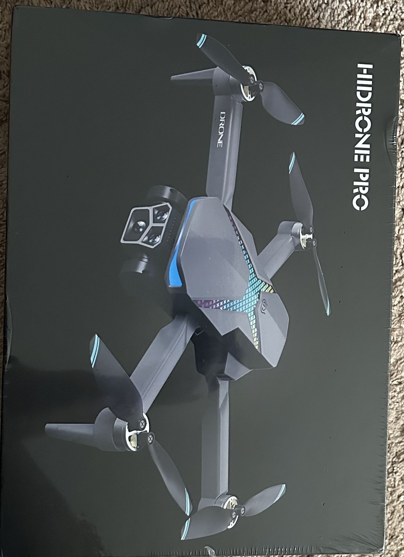 HiDrone Pro Drone With HD Camera Long Range Drone ,GPS New Sealed Box 
