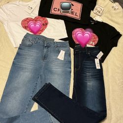 SHIRTS AND JEANS (****)