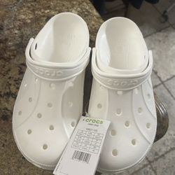 Crocs Ralen Clog Sandals Men US Shoes Size M9/W11 White