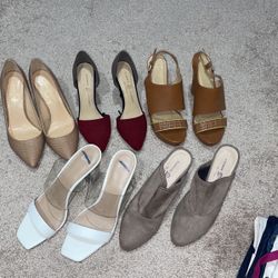 Lot Of Woman Shoes Size 8 
