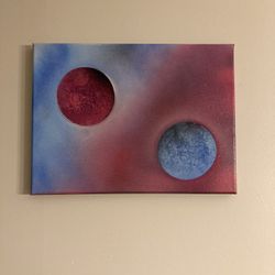 2 Planets Painting 