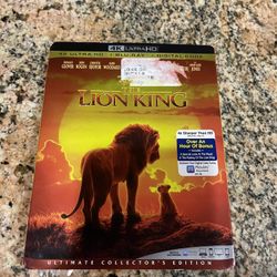 Lion King 4K Blu Ray