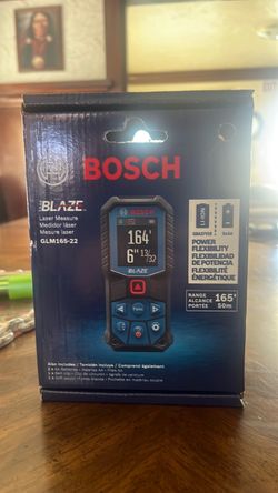 Bosch laser measure 165’