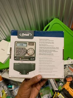 4 station sprinkler timer