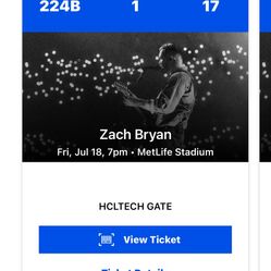 Zach Bryan Met Life