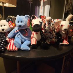 Beanie Babies Set Of 5 Political