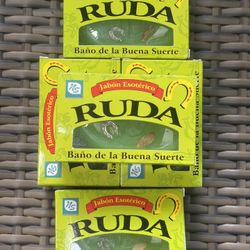 2 Ruda { Rue} soap lucky  for $16