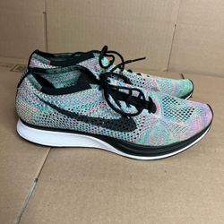 Nike Flyknit Racer Shoes Mens US 11 Multicolor 2.0