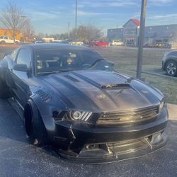 Mustang 10-12 Carbon Fiber Hood 