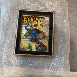 Superman Framed Art