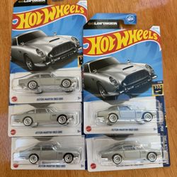Hot wheels James Bond Goldfinger Aston Martin 