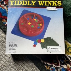 Vintage 1978 Unopened  Original Seal Tiddly Winks Game!!! 