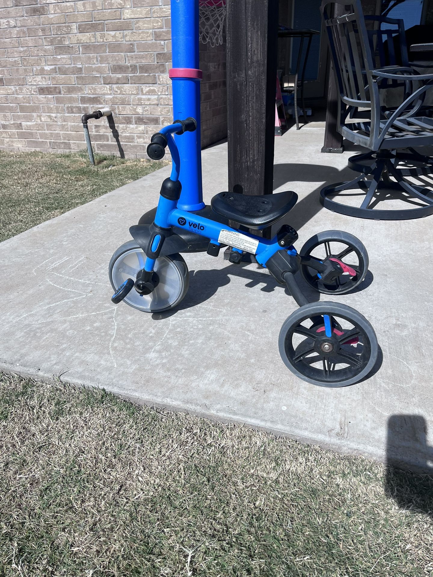 Toddler Tricycle/Strider -Velo Flippa
