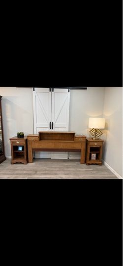 Vintage 6 Piece Solid Wood Bedroom Set – Fully Refinished