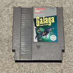 Galaga: Demons of Death (Nintendo NES, 1988) Cartridge Only Tested