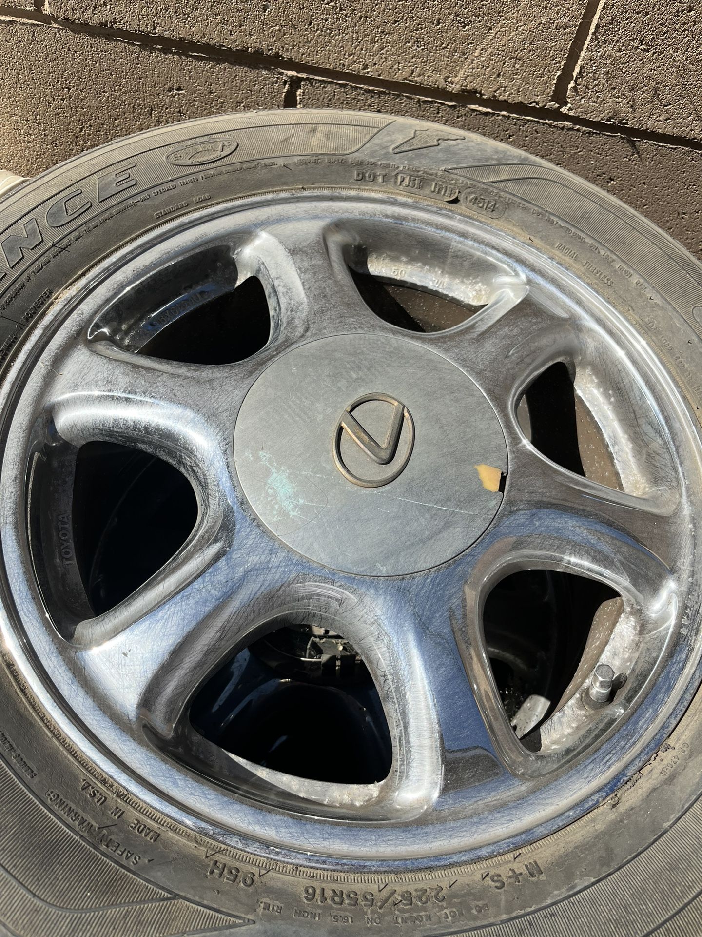 OEM lexus wheels and tires