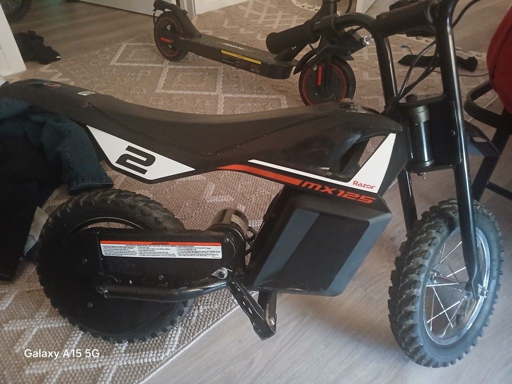Razor 125 Ekectric Dirt Bike