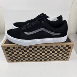 ( SZ Mens 12 ) BRAND NEW Vans Bmx Old Skool / Vans Black White Gray Size 12