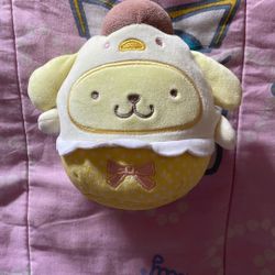 Pompompurin Squishmallow  Small Plush
