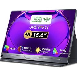 UPerfect Truly 4k 15.6” Computer Monitor UHD FreeSync 450 Nits VESA Smart Case