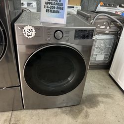 FRONT LOAD LG GAS DRYER