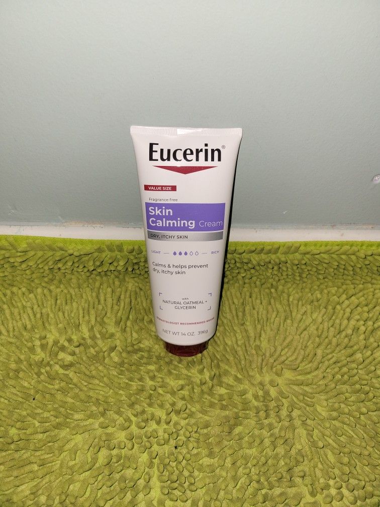 Eucerin Fragrance Free Skin Calming Cream 14oz