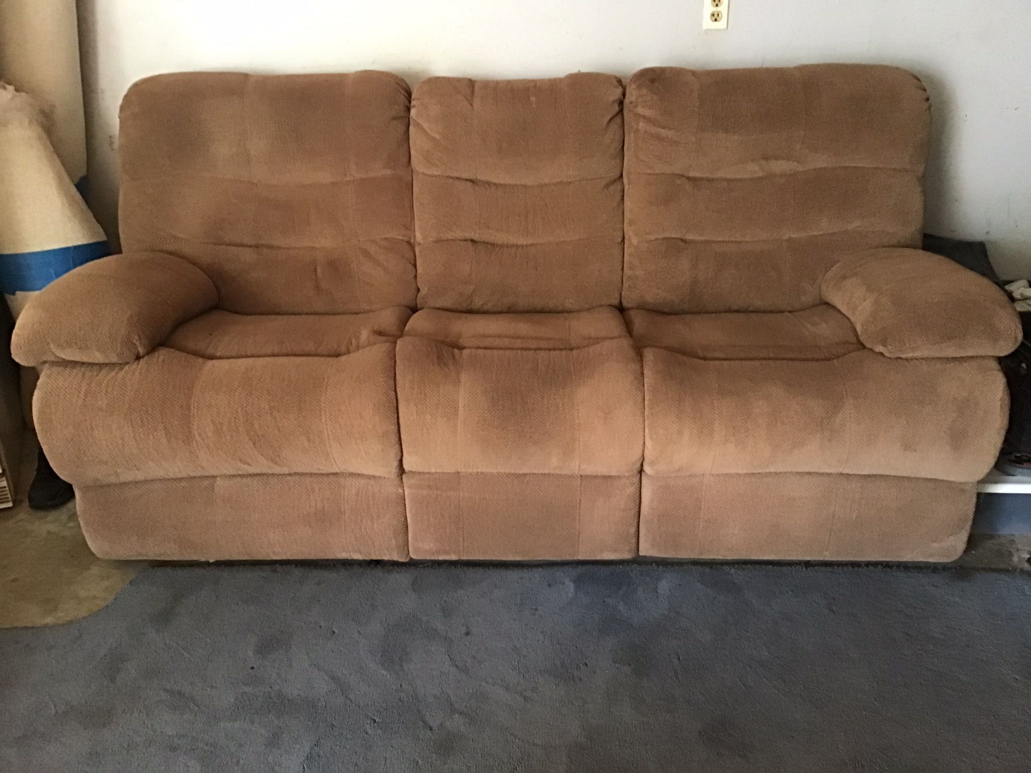 Dual Reclining Electric Sofa And Loveseat