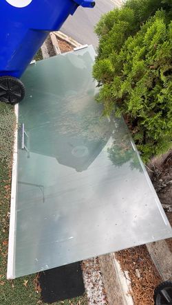 Puerta para baño de vidrio