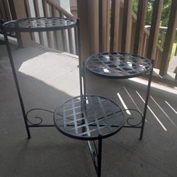 3 Tiers Flower Stand  Folding. $6