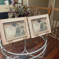 Map Picture Decor (2 Piece)