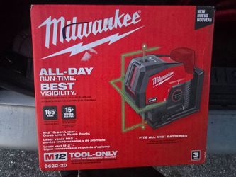 Milwaukee Plumb Poonts Laser Level