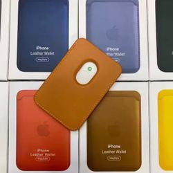 Original Apple Magsafe wallet Magnetic Card holder Case For iPhone 13 16 15 12 14 Pro Max Plus Phone Leather Bag Official Cover