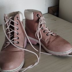 Pink Boots Size 51/2