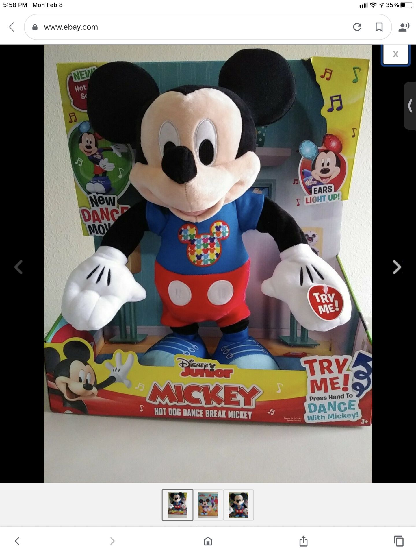 Mickey Mouse Hot Dog Dance