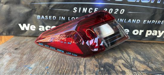 2022 2024 Honda civic taillight left side