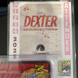 2025 San Diego Comic Con Badge SDCC 