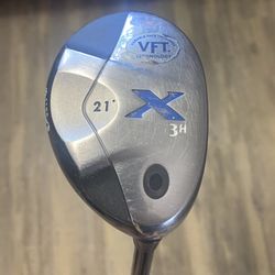 Callaway X 3H 3 hybrid 21 Degree (RH) Graphite R-Flex