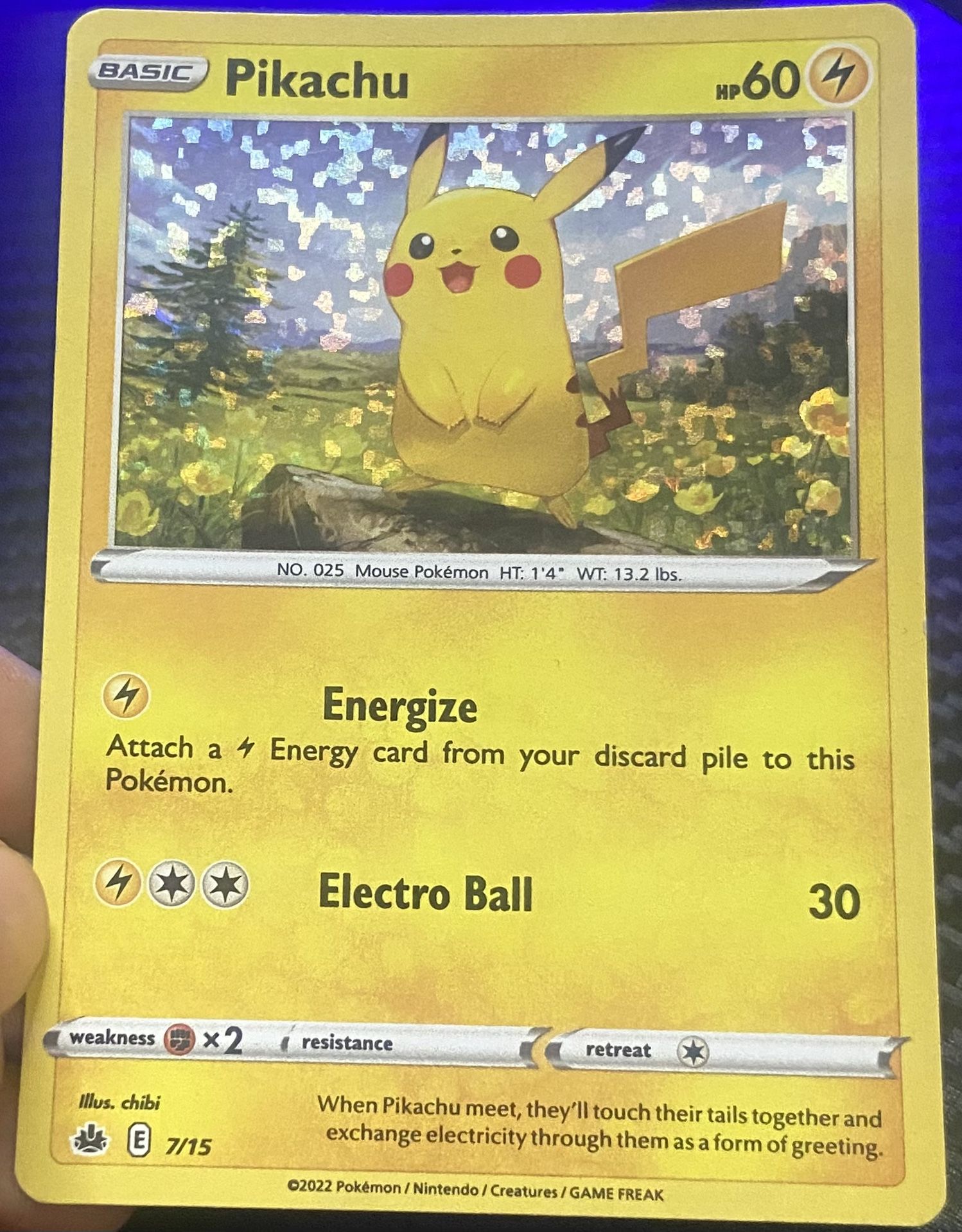 2022 McDonalds Pikachu Holo Bleed And Blastoise Reverse...