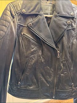 Women's Leather Jacket By Buffalo Valu At $250