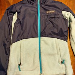 Columbia Fleece Jacket, Size Youth S 7/8